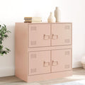 Une silhouette equilibree pour ce buffet avec portes, aux lignes contemporaines, teinte non determine