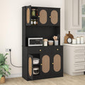 Pour un interieur harmonieux, buffet avec tiroirs, avec portes en finition bois naturel
