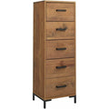 Pour un interieur harmonieux, commode a l'aspect bois en finition bois naturel